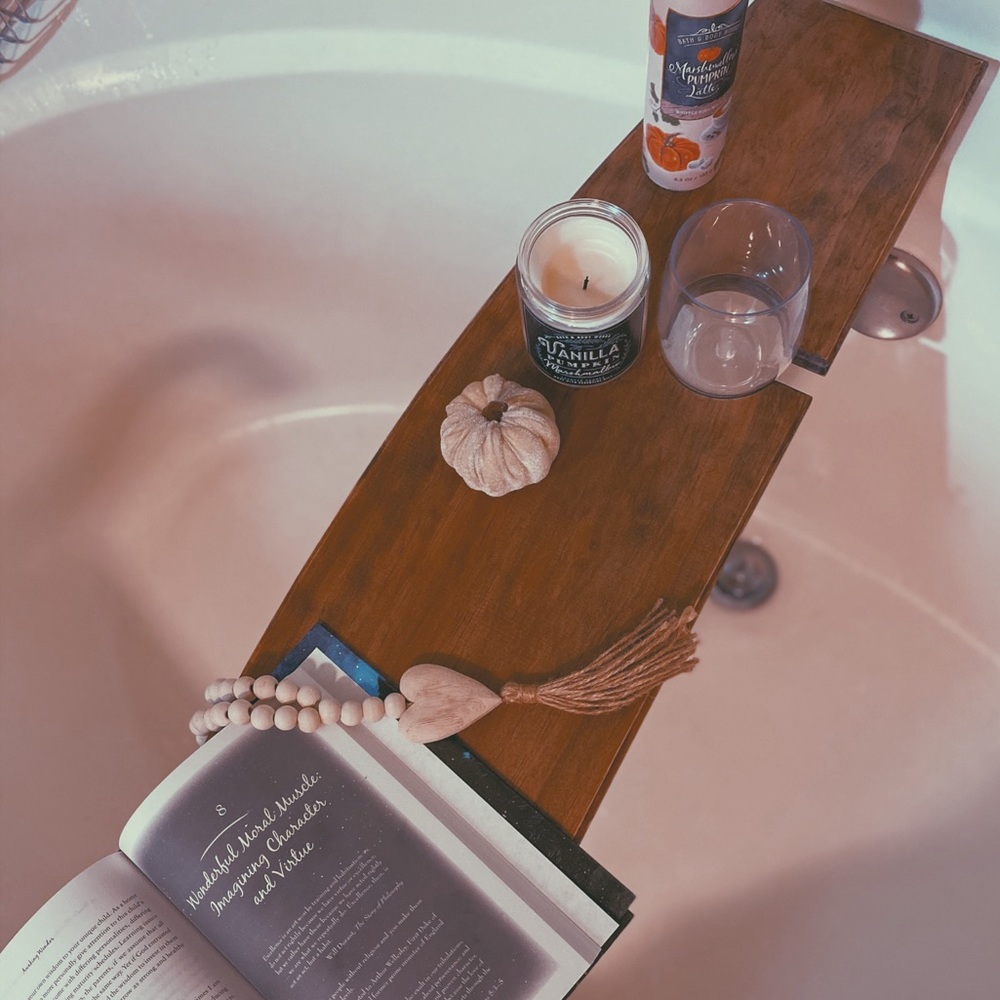Handmade bathtub tray - Picture 2 of 2